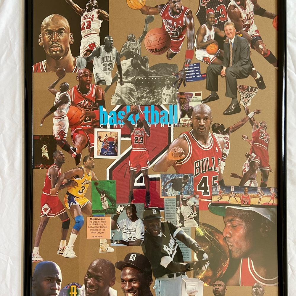Michael Jordan Chicago Bulls Framed Collage
